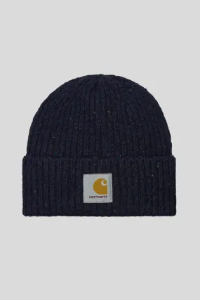 Anglistic Beanie - Speckled Dark Navy Heather