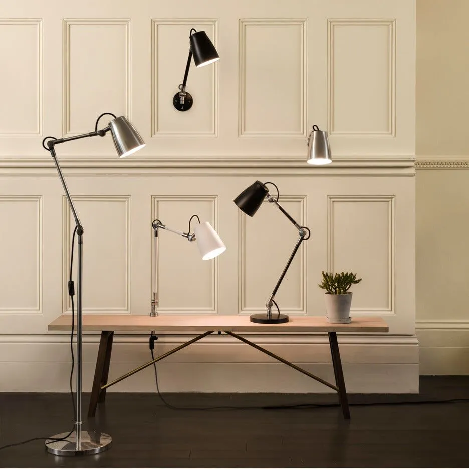 Atelier Grande Plug-in Task Light - Matt Black