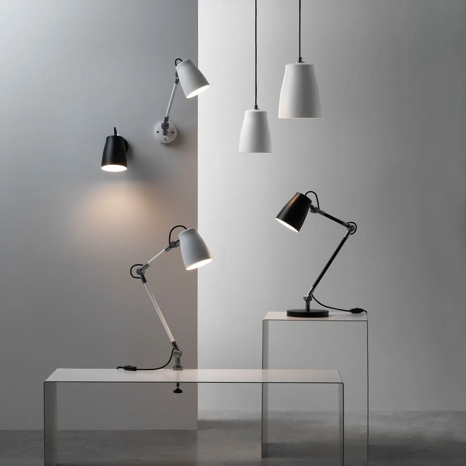 Atelier Grande Plug-in Task Light - Matt Black