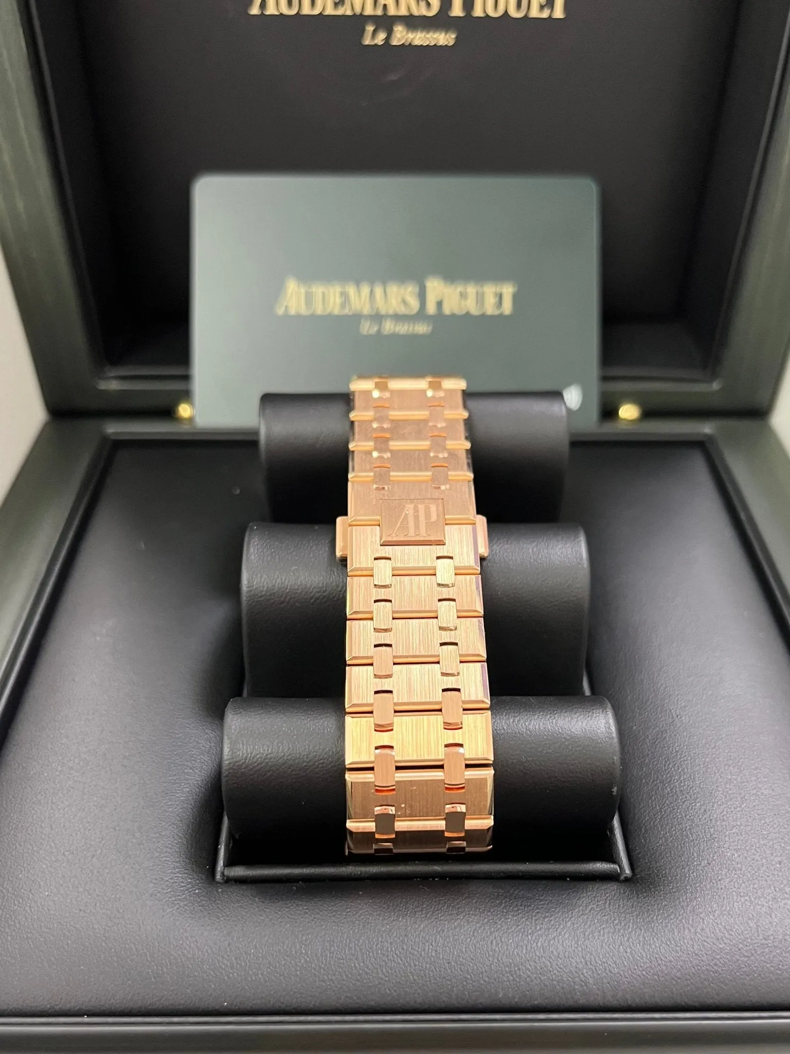 Audemars Piguet ROYAL OAK SELFWINDING CHRONOGRAPH “50TH ANNIVERSARY” Rose Gold Blue Dial REF#26240OR.OO.1320OR.01