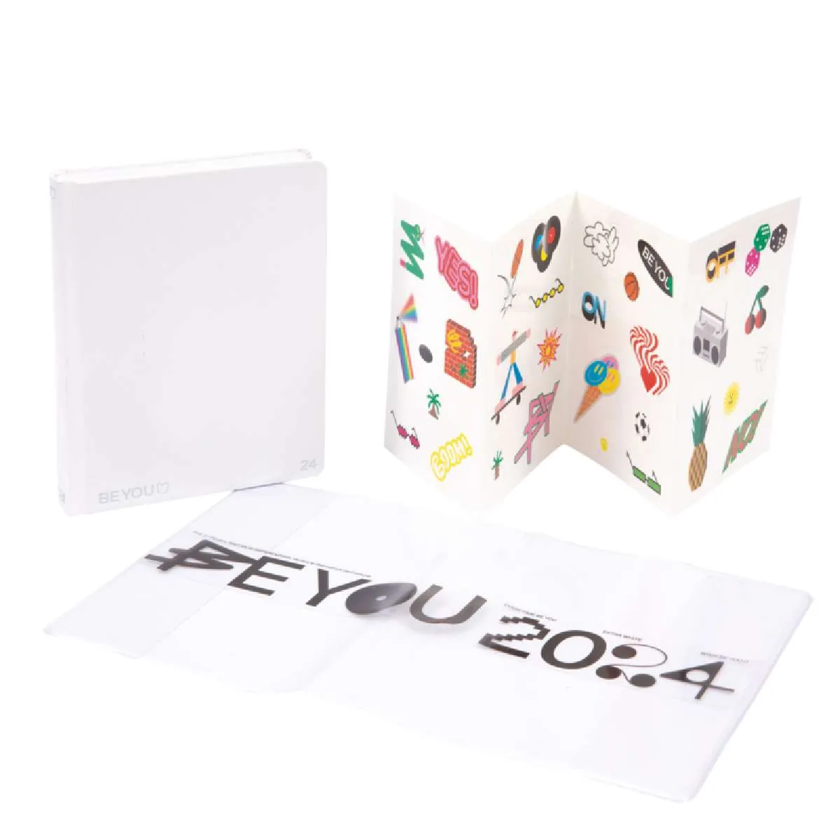 AUGURI PREZIOSI Be You 2023-2024 Agenda Diario Extra White - BE9T6000