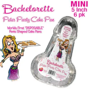 Bachelorette Party Peter Party Cake Pan Small