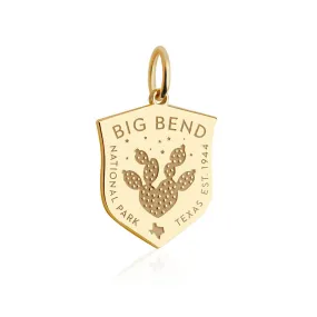 Big Bend National Park Charm, Gold