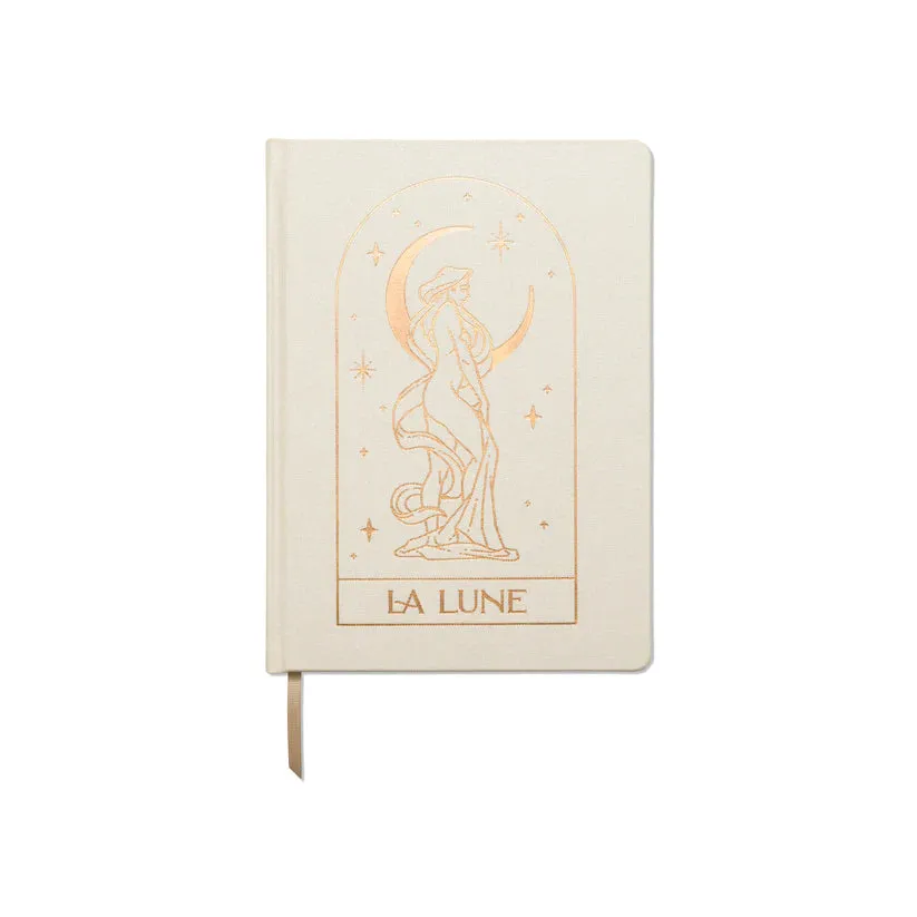 Bookcloth Jumbo Journal - La Lune