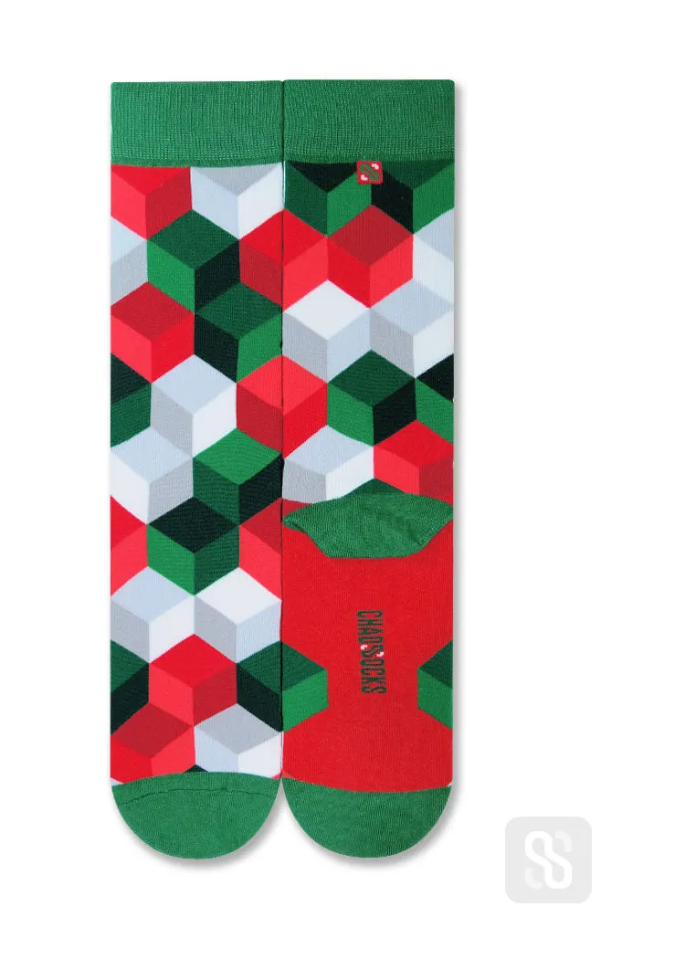 Chaossocks X-mas Christmas Squares