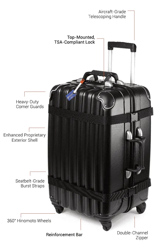 Fly With Wine VinGardeValise® The Grande - 12 Bottle Capacity 27" Case V.5