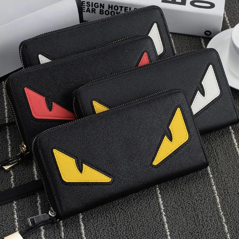 HENGSHENG Men Wallets PU Leather Men Purse Fashion Wallet Clutch Bag Long Male Wallet Hand Bag Card Holder carteira Coin Purses