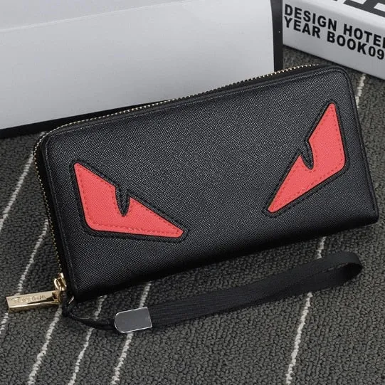 HENGSHENG Men Wallets PU Leather Men Purse Fashion Wallet Clutch Bag Long Male Wallet Hand Bag Card Holder carteira Coin Purses