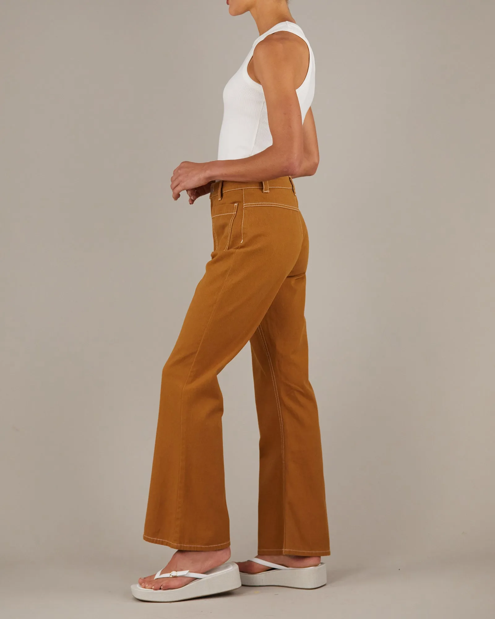 Hexham Drill Pant - Ochre