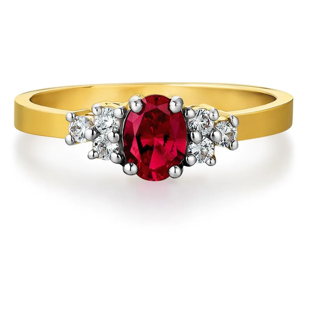 La Bella Tru-Ruby Ring