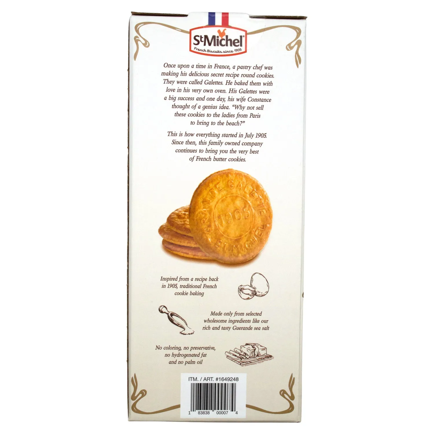 La Grande Galette French Butter Cookies Biscuits