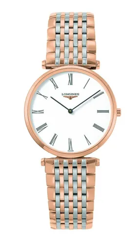 Longines La Grande Classique Two Tone Steel & Rose Gold PVD Mens Watch L4.709.1.91.7