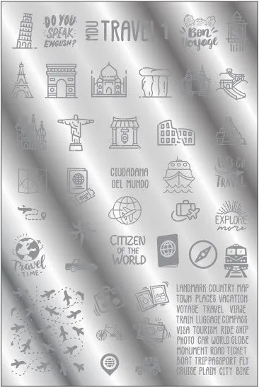 MDU Travel 1 stamping plate