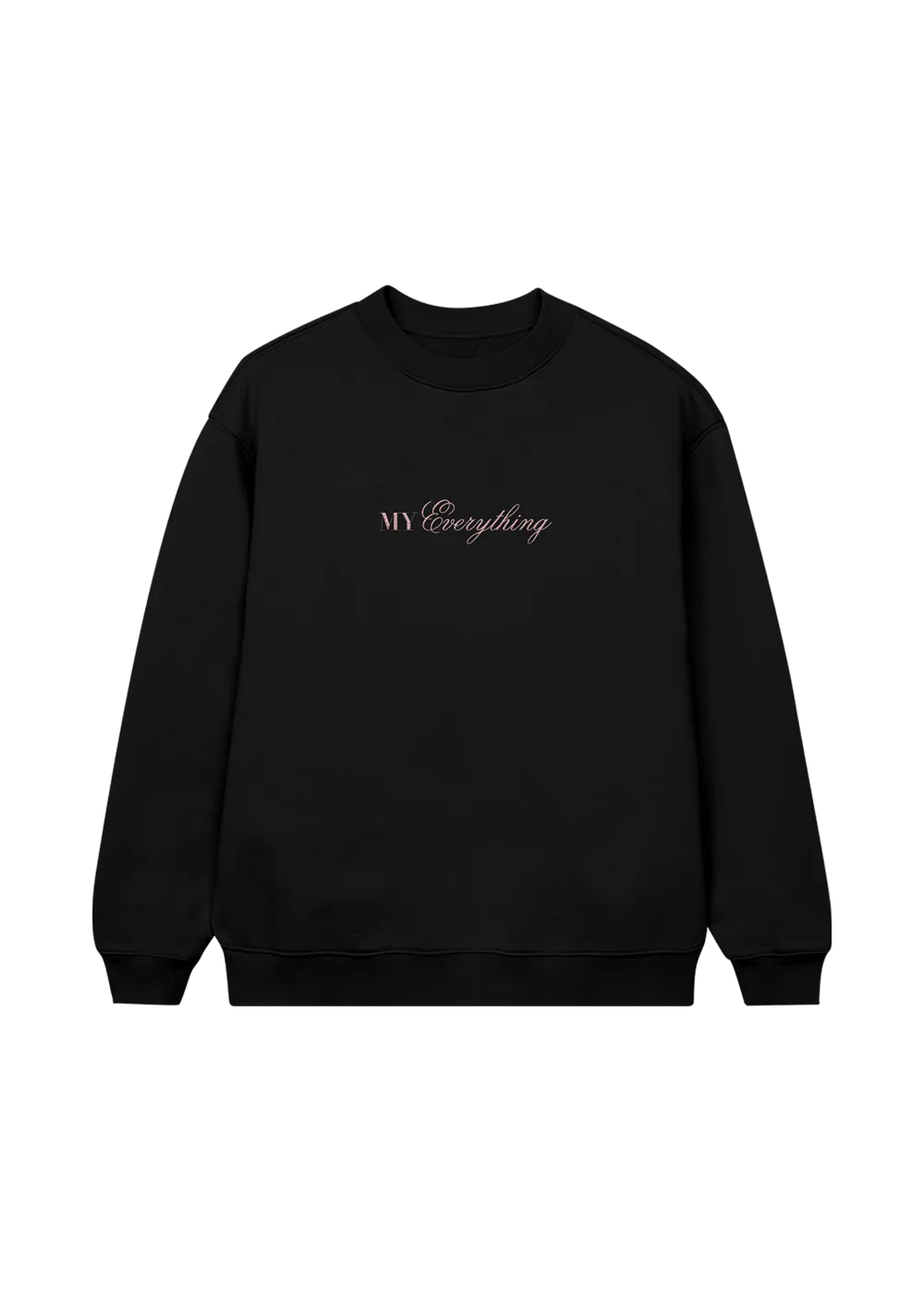 my everything tenth anniversary puff print crewneck