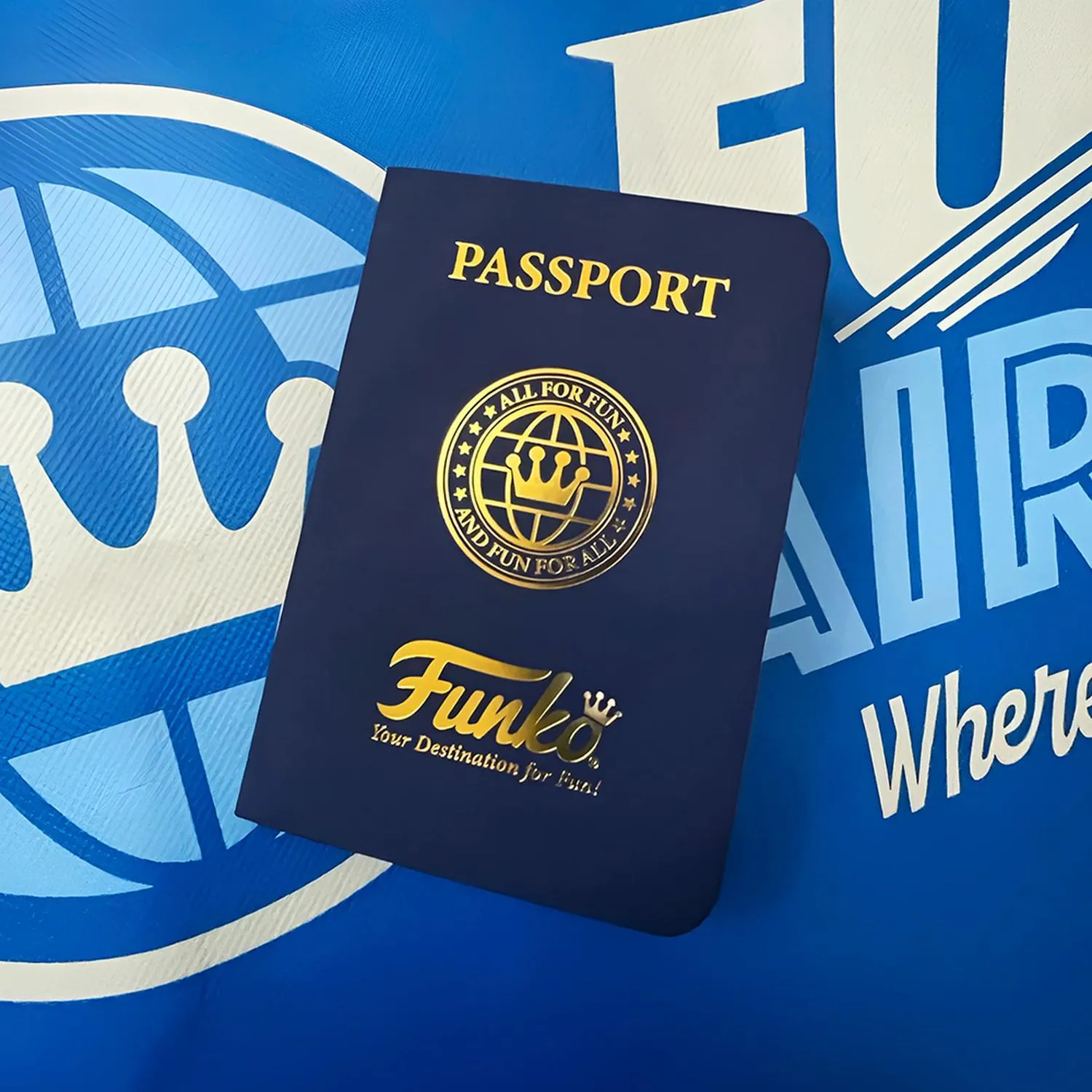 New Arrival Funko Prop Replica Pasaporte Ccxp 2024 Funko