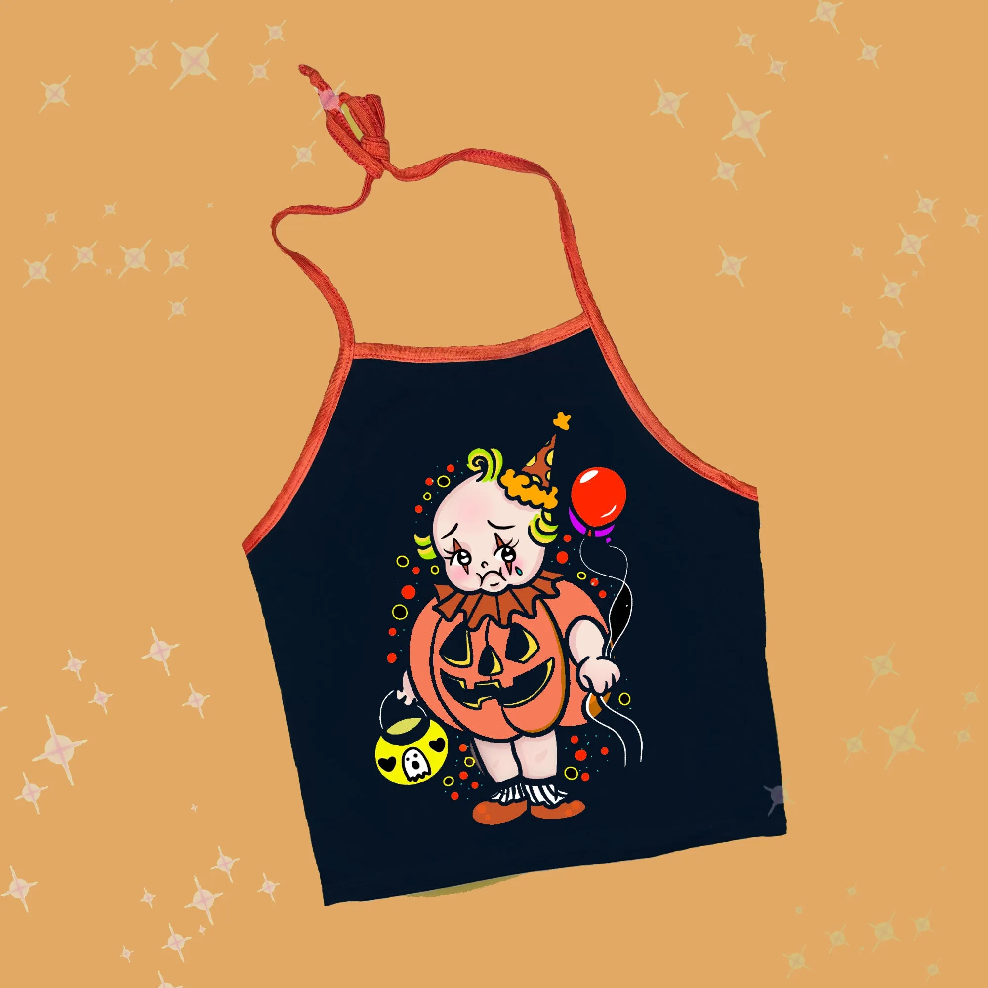 Sad Kewpie Halter Top