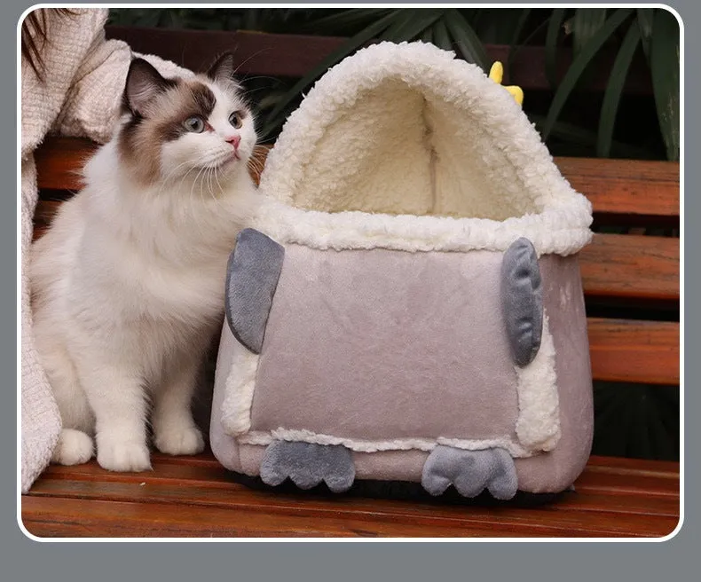 Shoulder Cat Backpack Cute Korean Dog / Mochila de hombro con forma de gato y bonito perro coreano