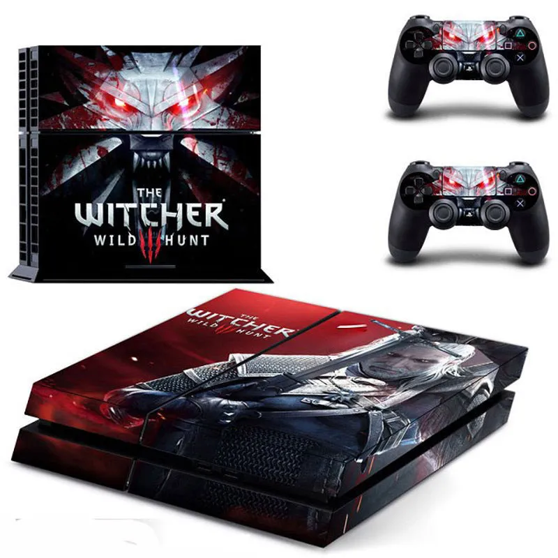 The Witcher 3 Wild Hunt PS4 Skin Sticker