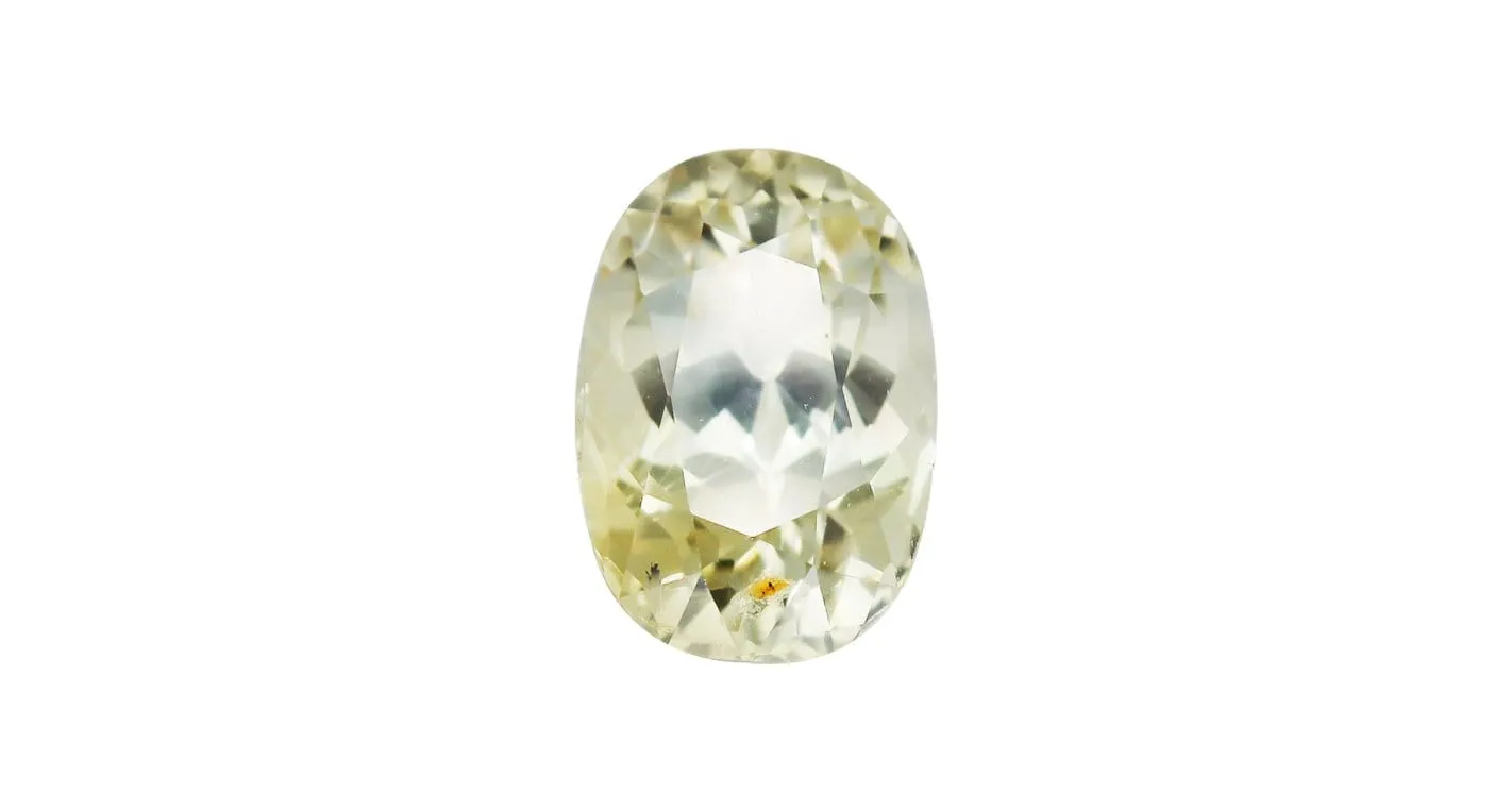 Unheated Yellow Sapphire, 5.59ct