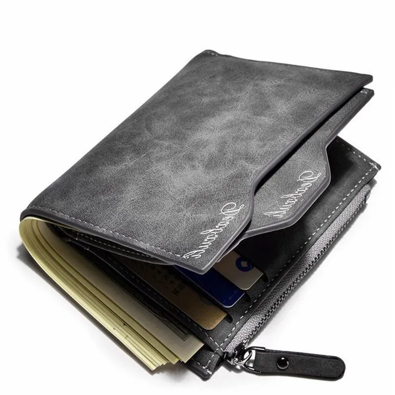 Wallet  Carteira masculina cartera portfel Leather Wallets Carteiras Monedero Hombre Billeteras Monnaie Homme Small Mens purse